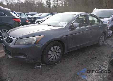 2010 Honda Accord 2.4 Lx from USA, damaged, VIN 1HGCP2F32AA022276